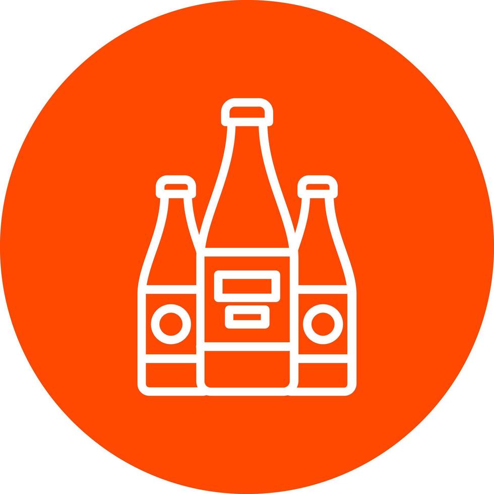 icono de vector de bebidas alcohólicas