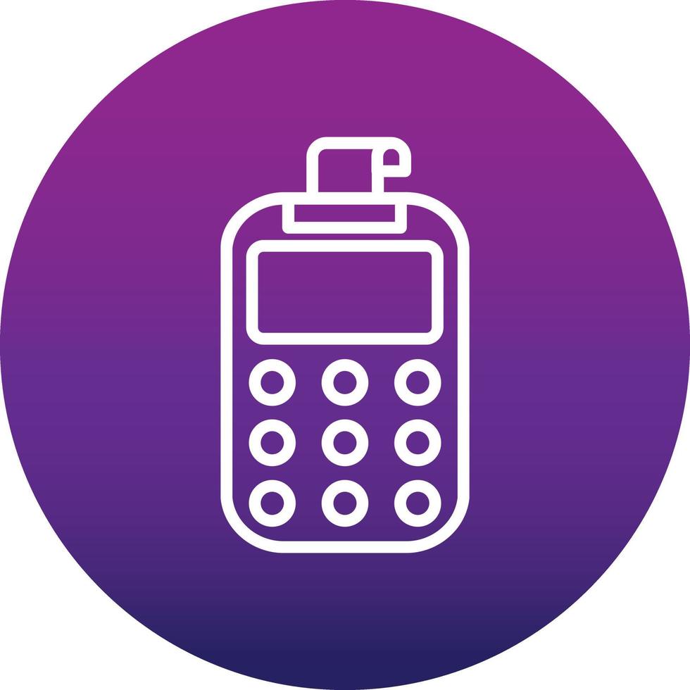 Payment Terminal Vector icon