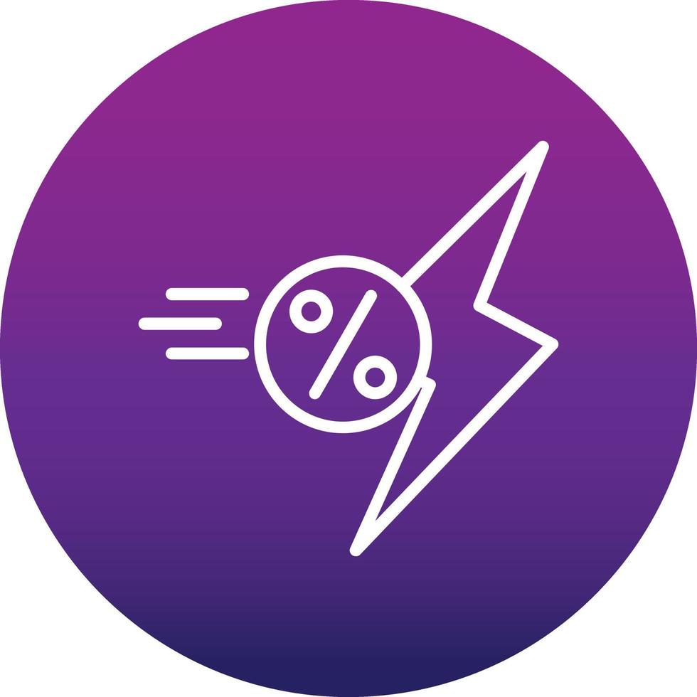 Flash Sale Vector icon