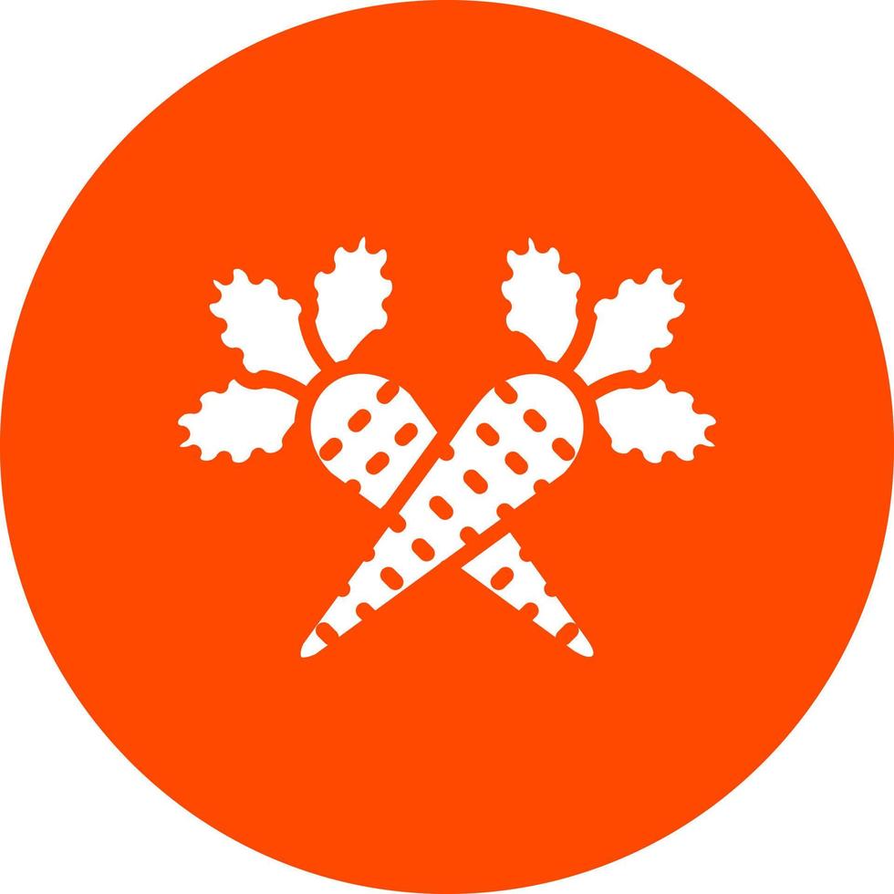 Carrot Vector icon