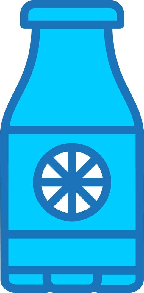 icono de vector de botella de jugo