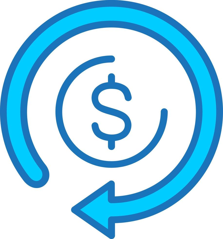 Refund Vector icon