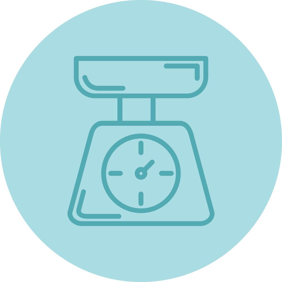 Weighting scale Vector icon