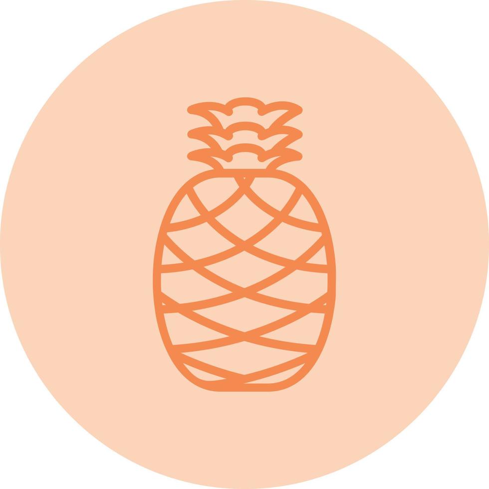 Pineapple Vector icon