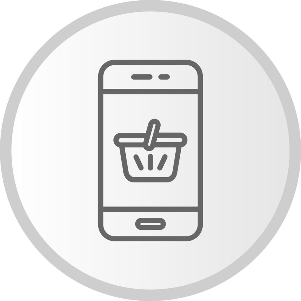 Online Grocery Vector icon