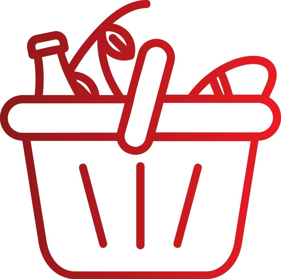 Basket Vector icon
