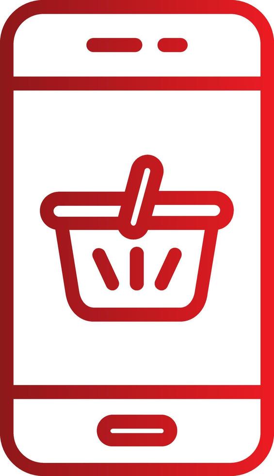 Online Grocery Vector icon