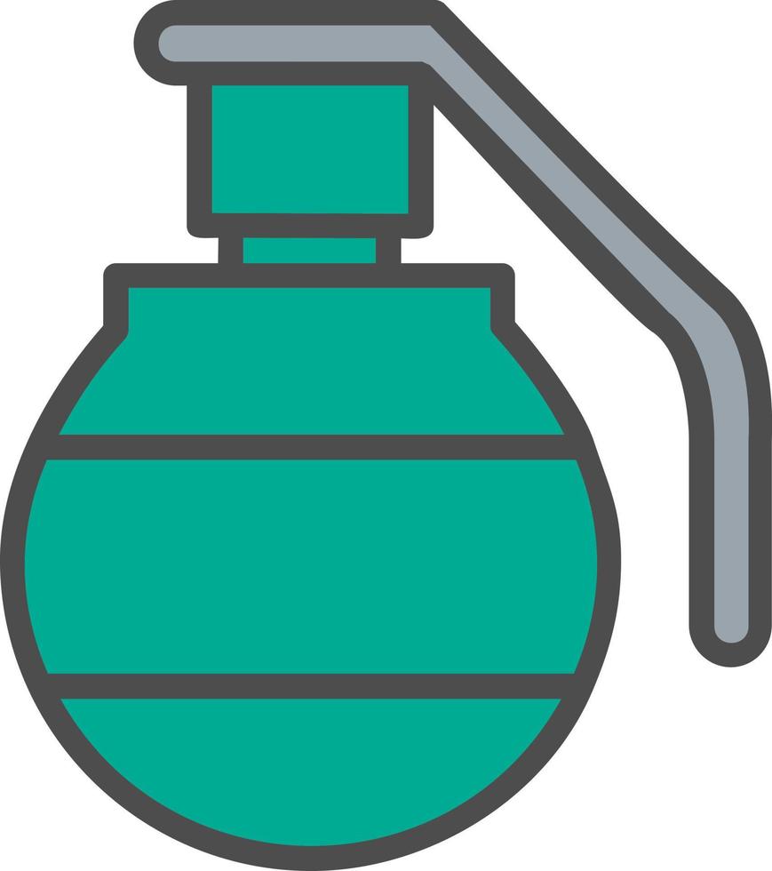 Grenade  Vector Icon