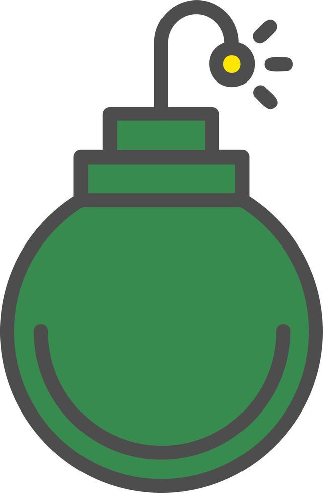 Bomb Detonation  Vector Icon