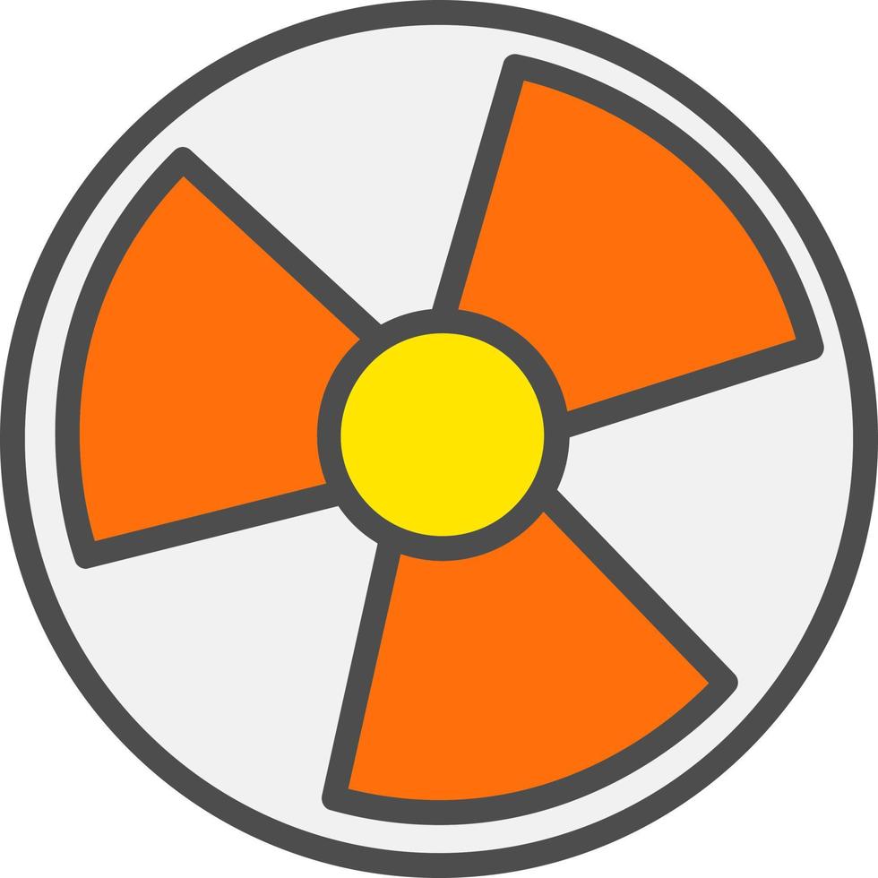 Radio Active  Vector Icon