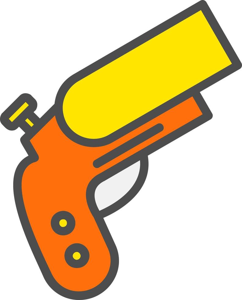 Flare Gun  Vector Icon