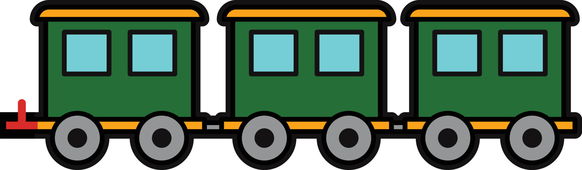 Train Box in Flat Style 16996284 Vector Art at Vecteezy