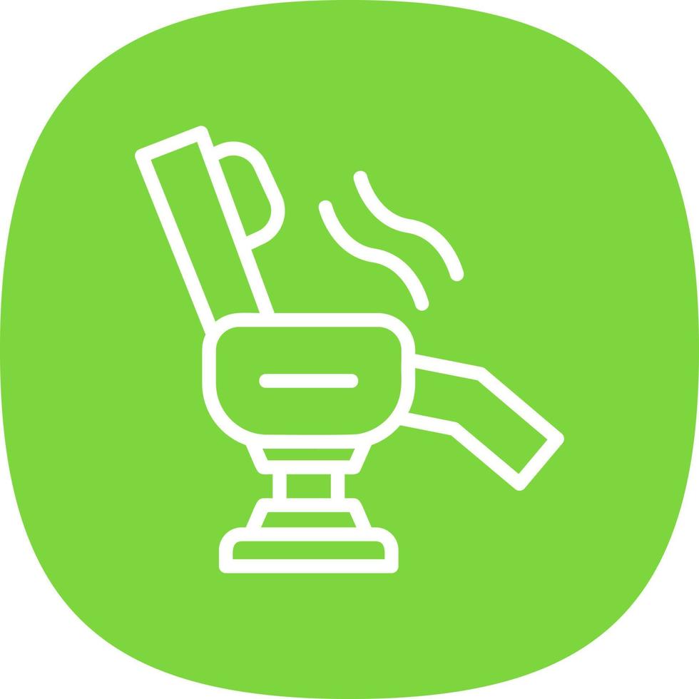 Massage Chair Vector Icon Design