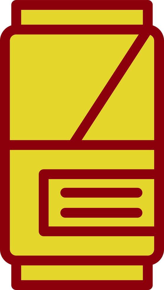 Energy Drink Vector Icon Design