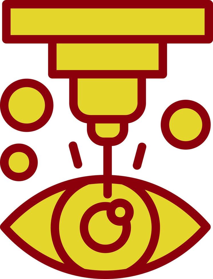 Laser Surgery Vector Icon Design