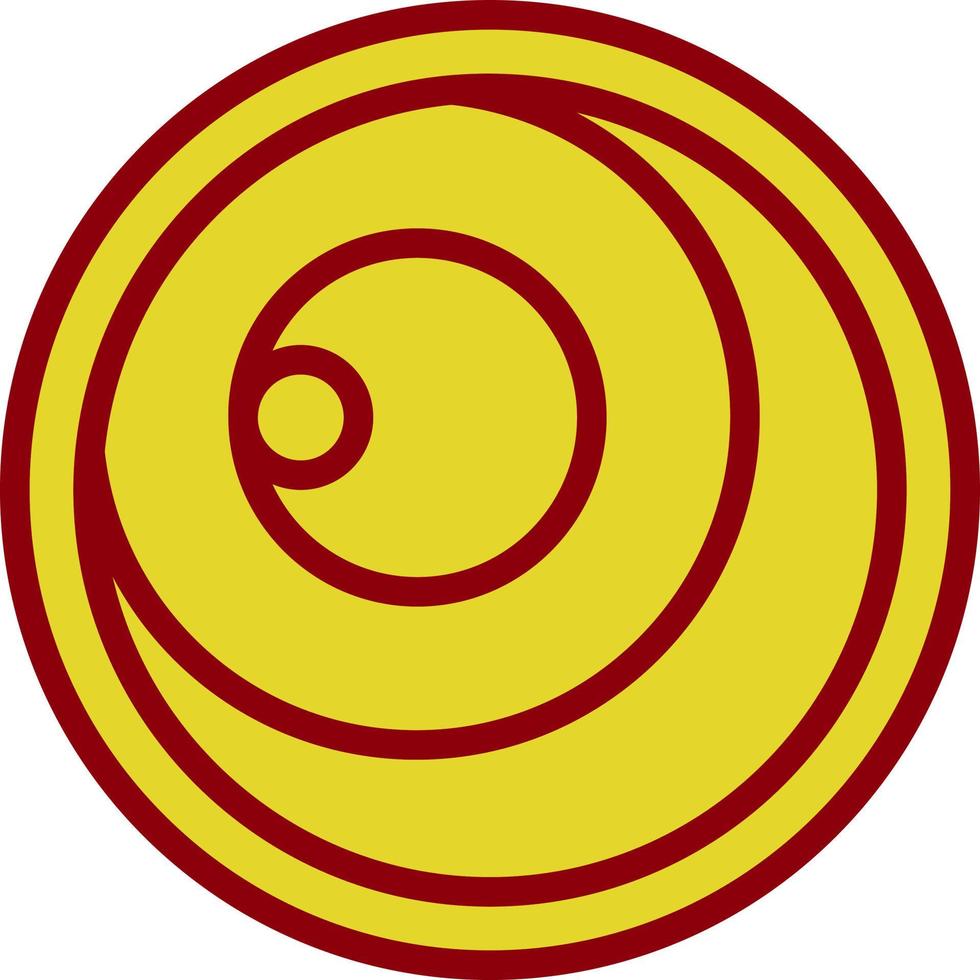 Lens Vector Icon Design