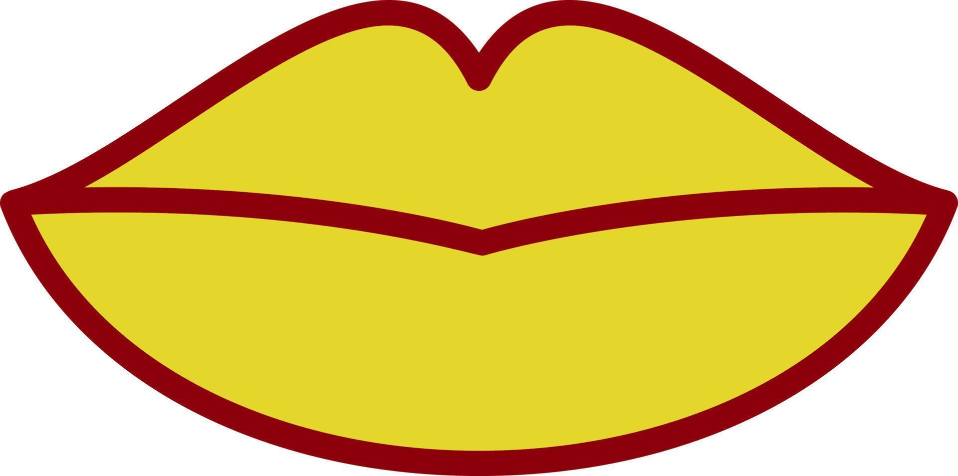 Lip Vector Icon Design