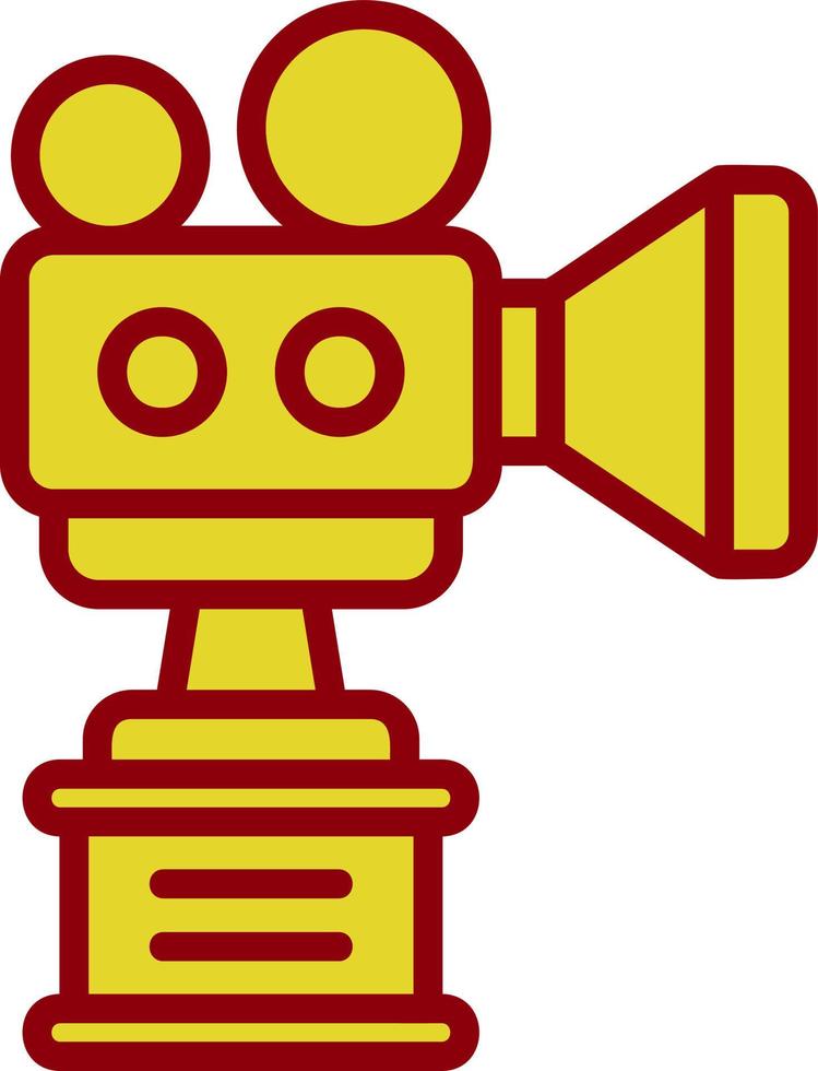 diseño de icono de vector de premio de película