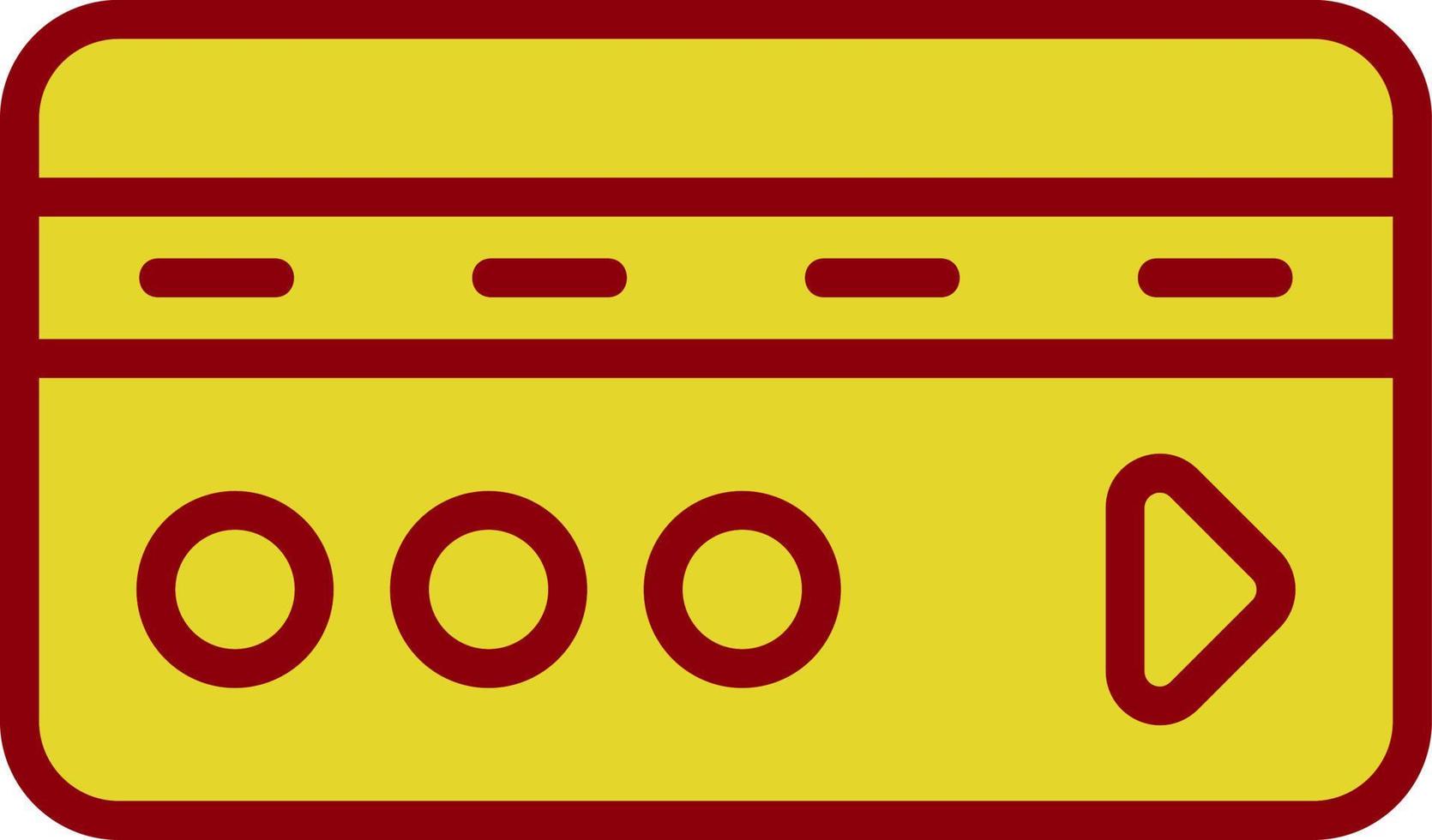 Credit Card Vector Icon Design