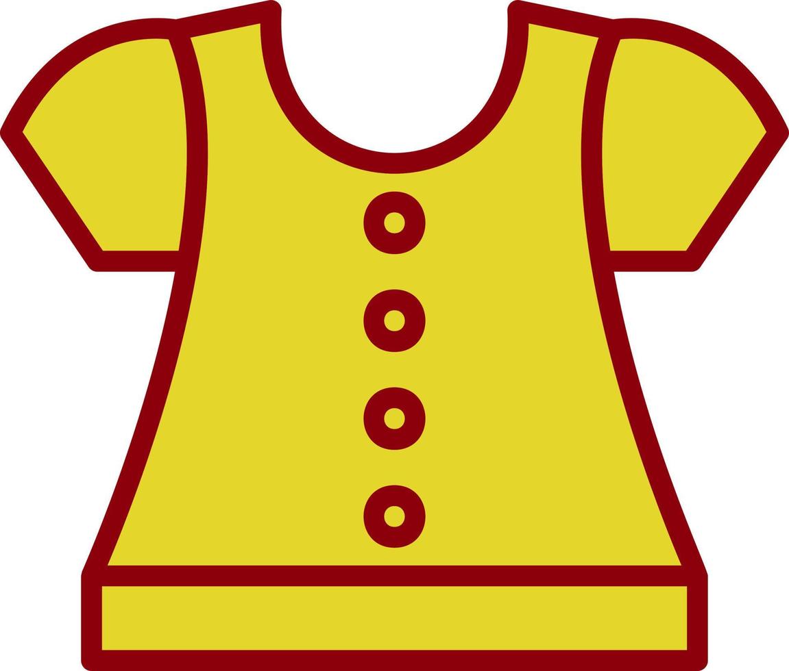 Blouse Vector Icon Design