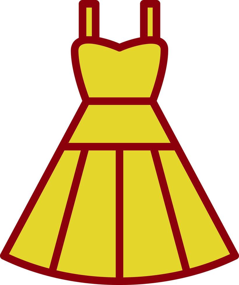 Dress Vector Icon Design