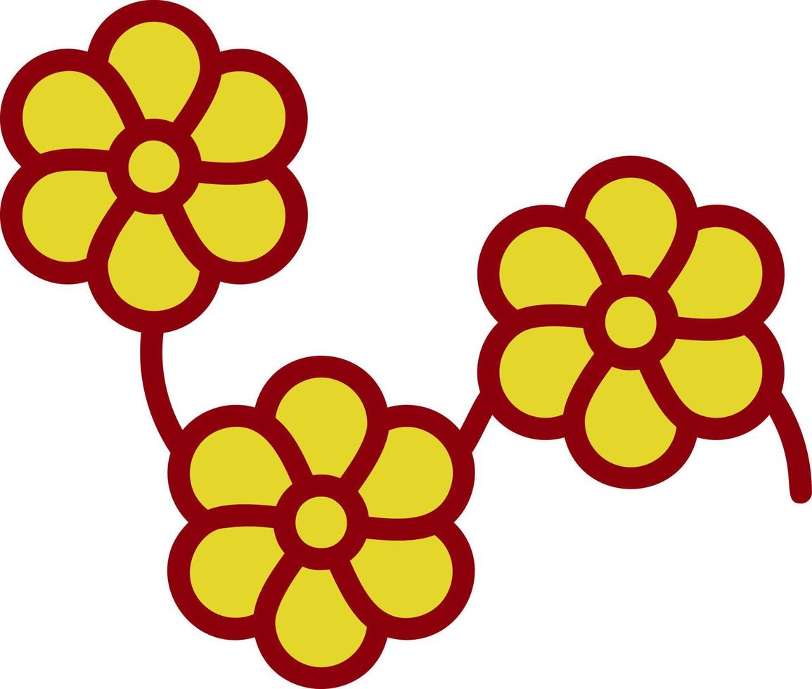 Flowers Vector Icon Design