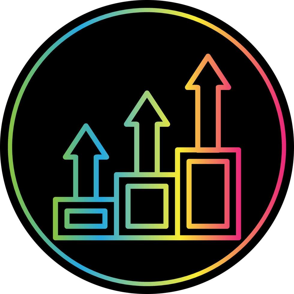 Growth Vector Icon Design