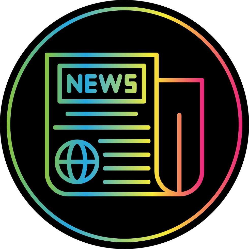 News Vector Icon Design