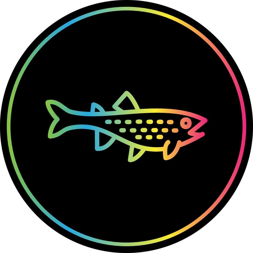 Trout Vector Icon Design
