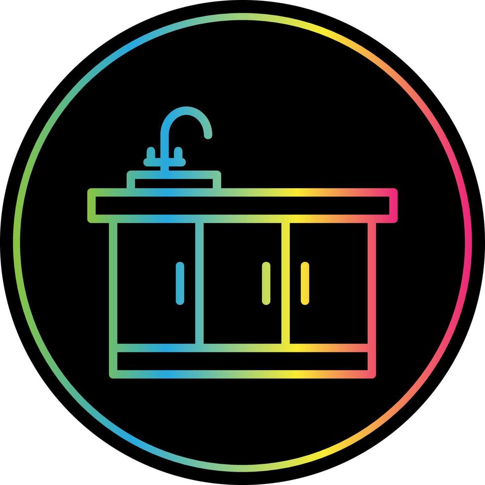 Kitchen Sink Vector Icon Design