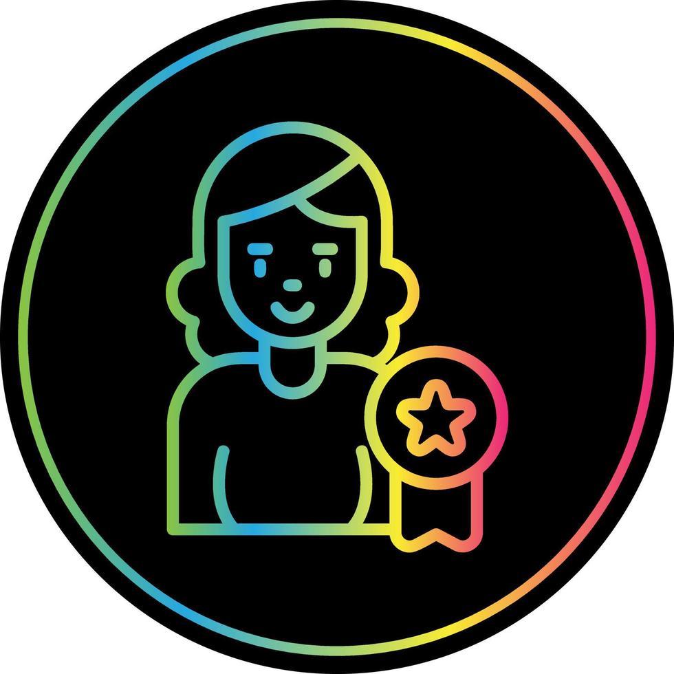 Achievement Vector Icon Design