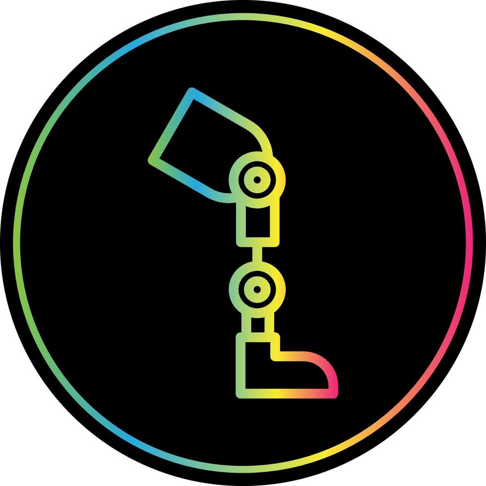 Prothesis Vector Icon Design
