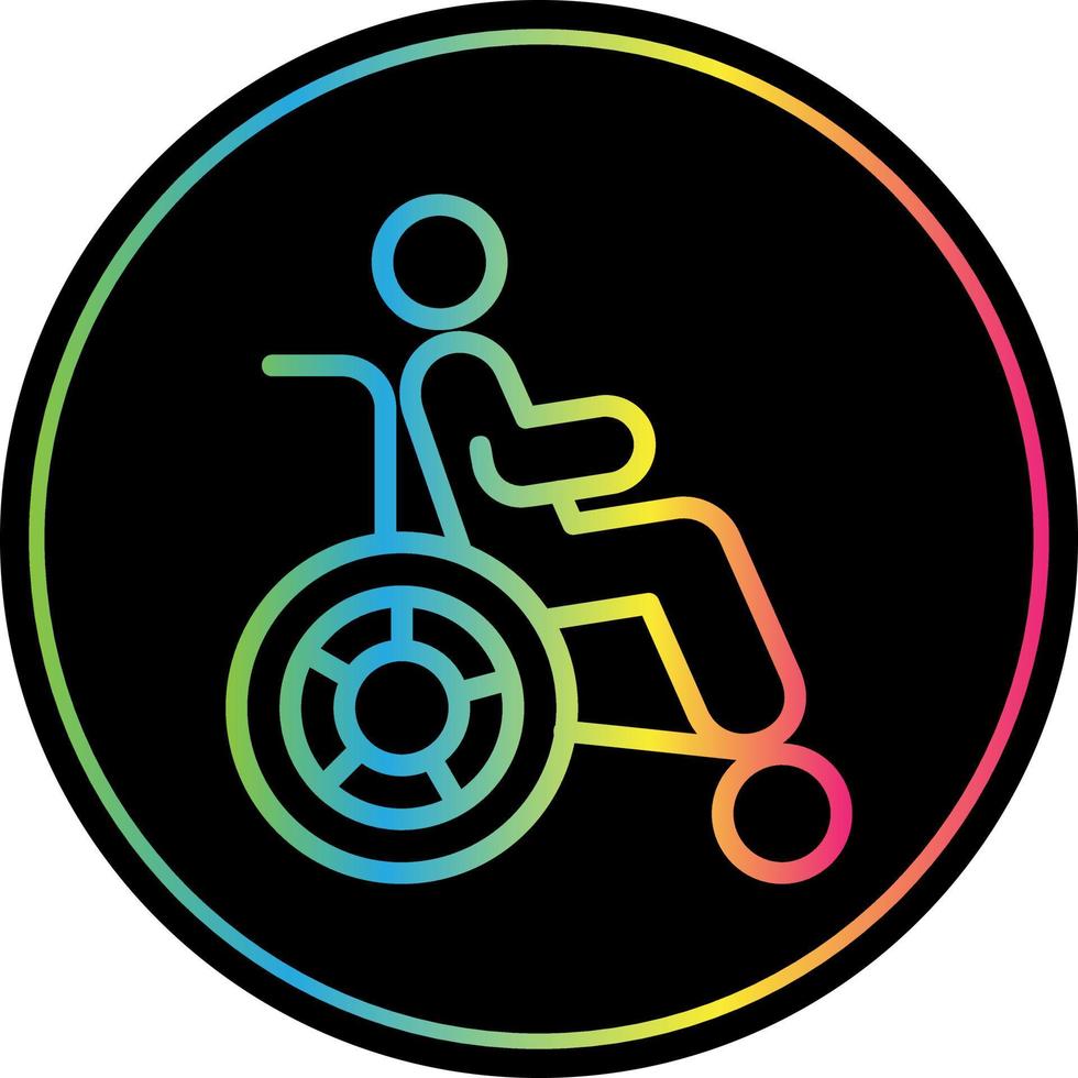 Disability Vector Icon Design