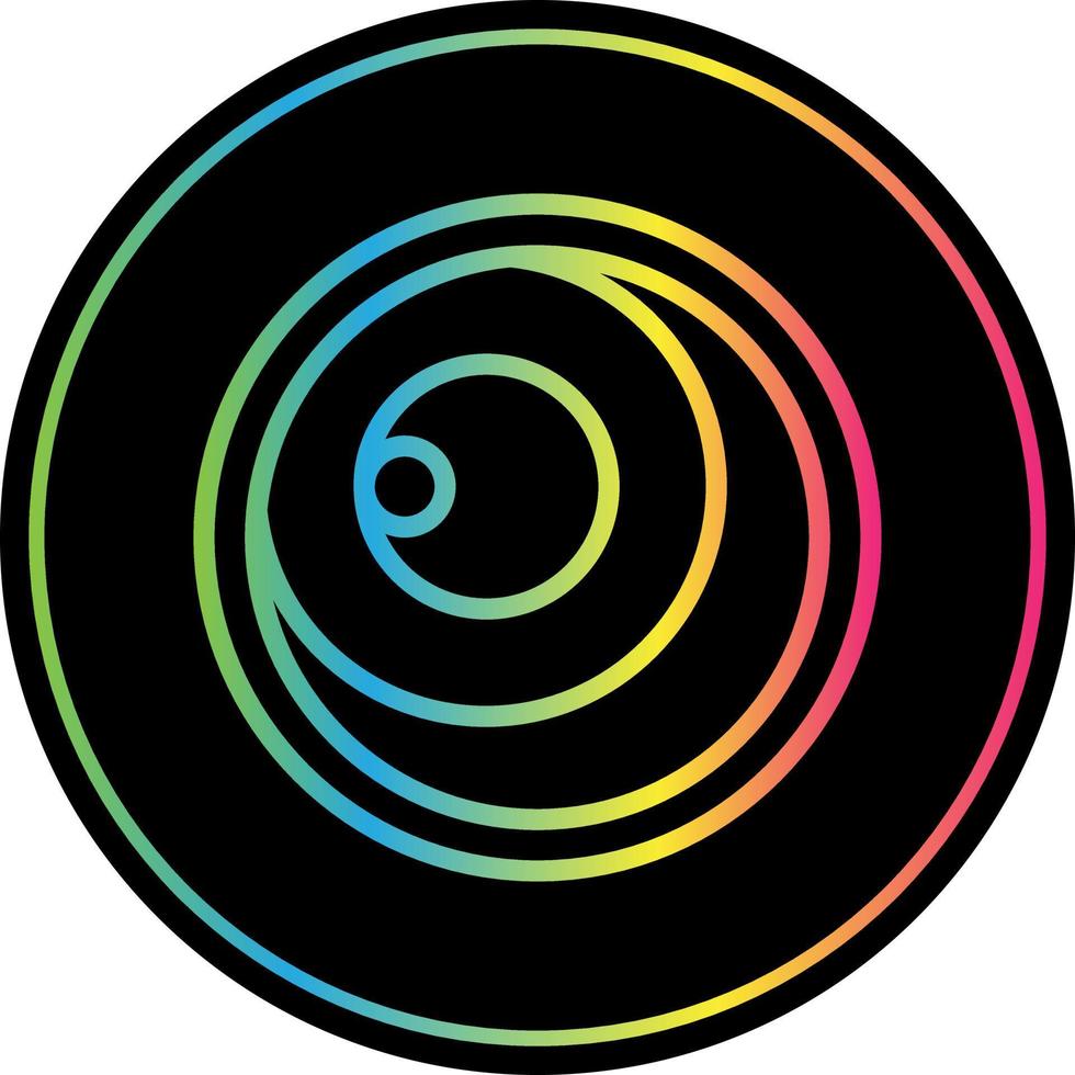 Lens Vector Icon Design