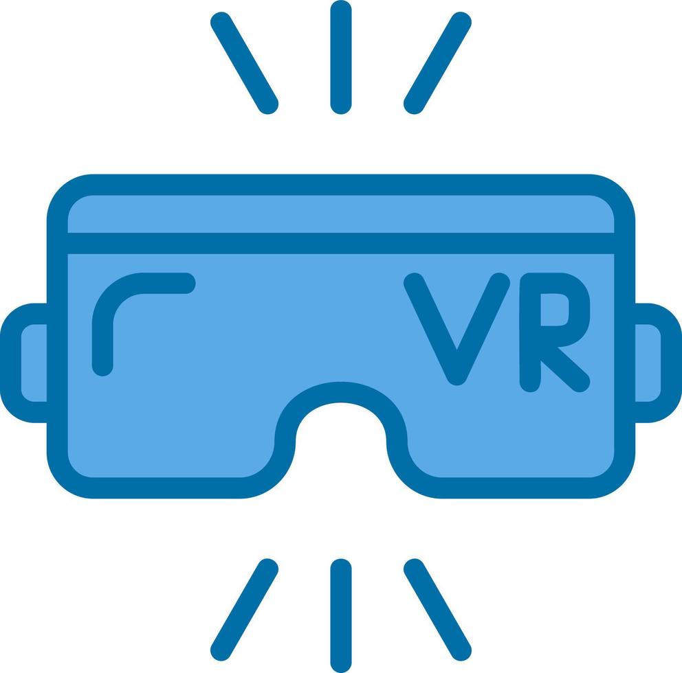 Virtual Reality Vector Icon Design