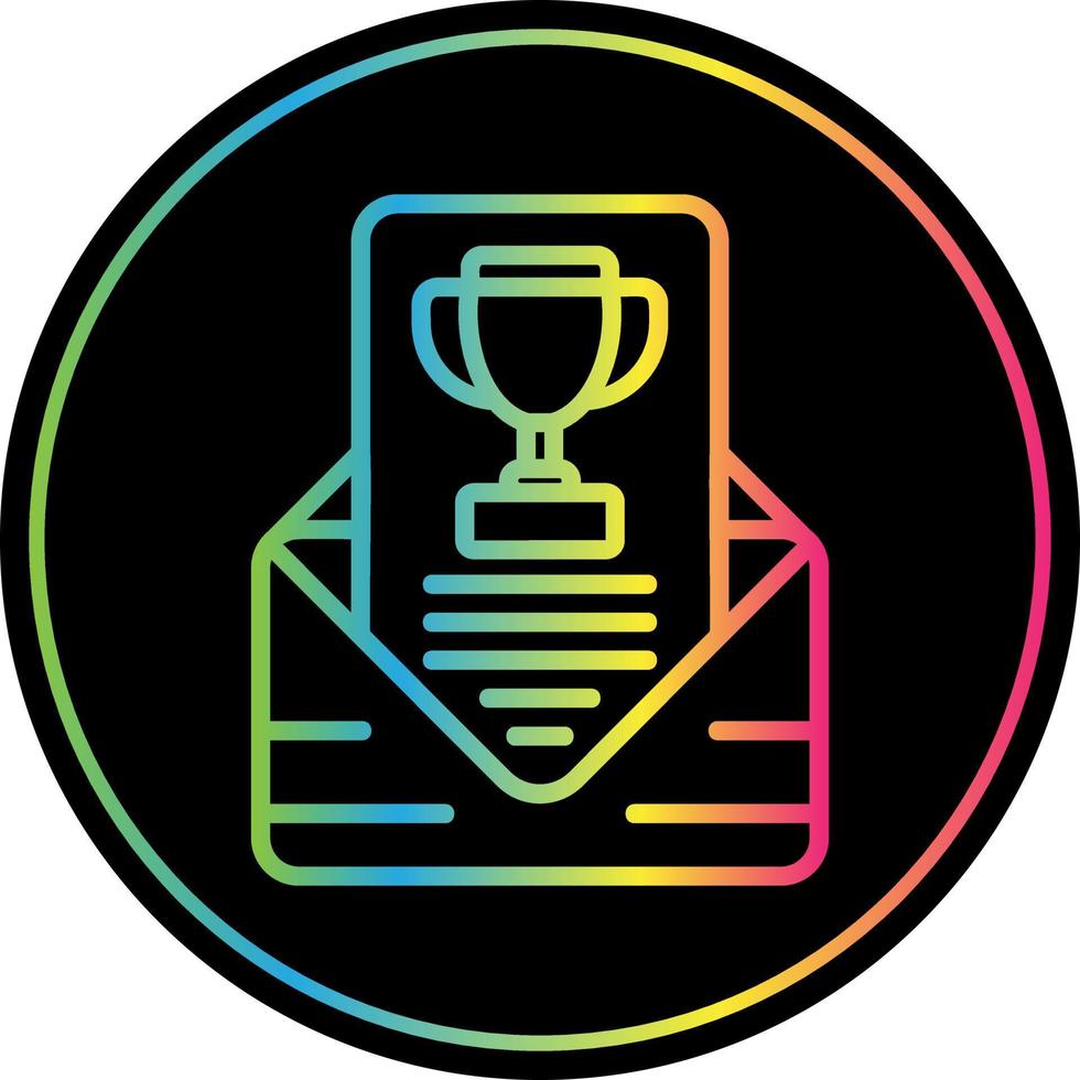 Nomination Vector Icon Design