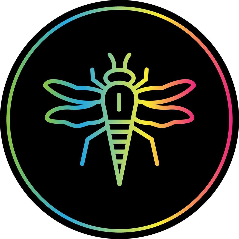 Dragonfly Vector Icon Design