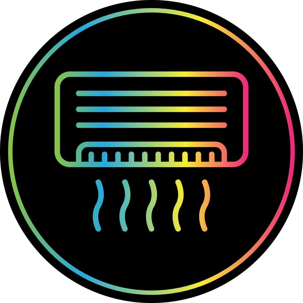 Air Conditioner Vector Icon Design