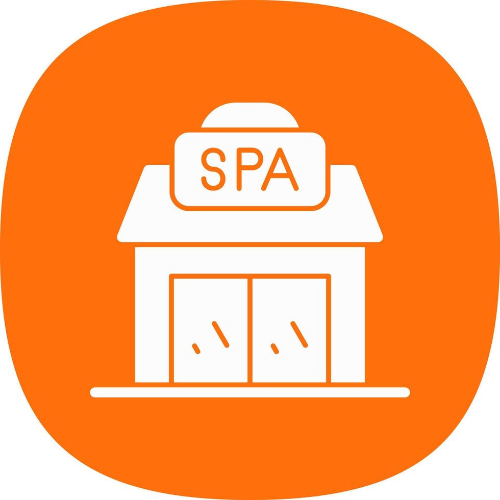 Spa Center Vector Icon Design