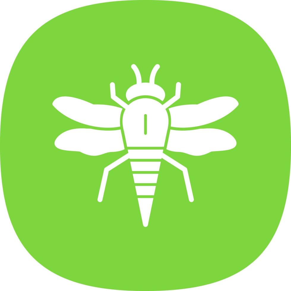 Dragonfly Vector Icon Design