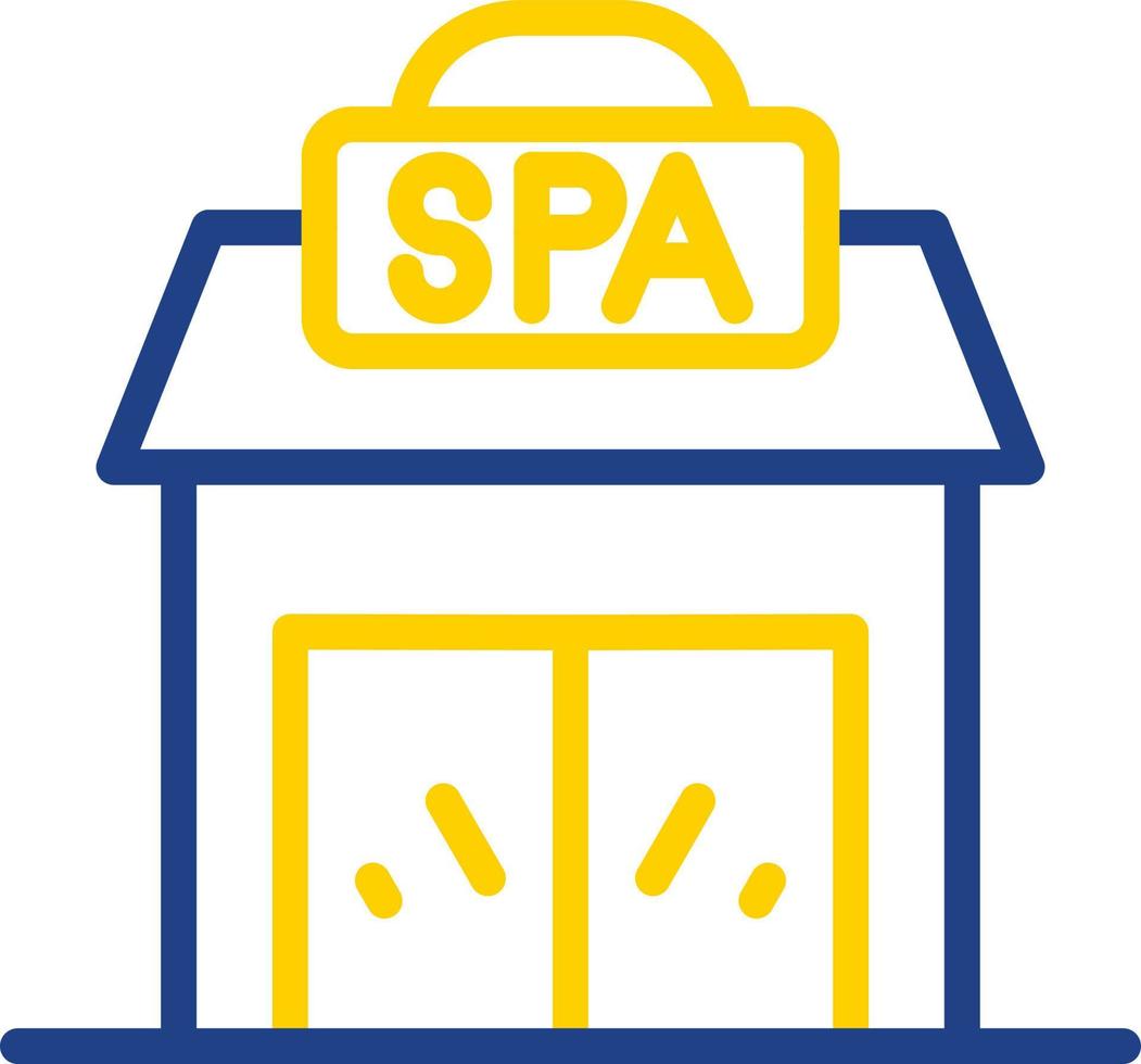 Spa Center Vector Icon Design