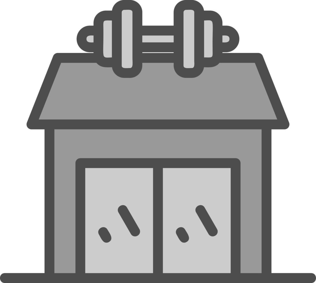 Gym Vector Icon Design