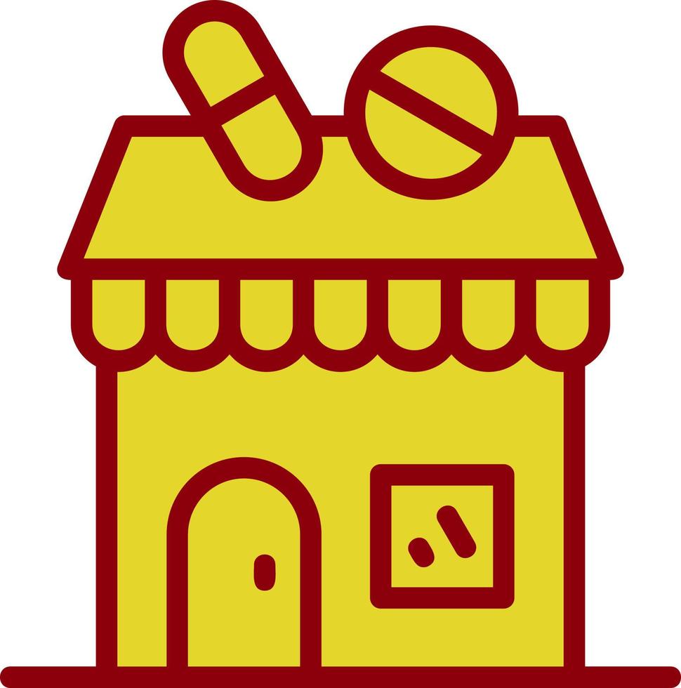 Medical Store Vector Icon Design