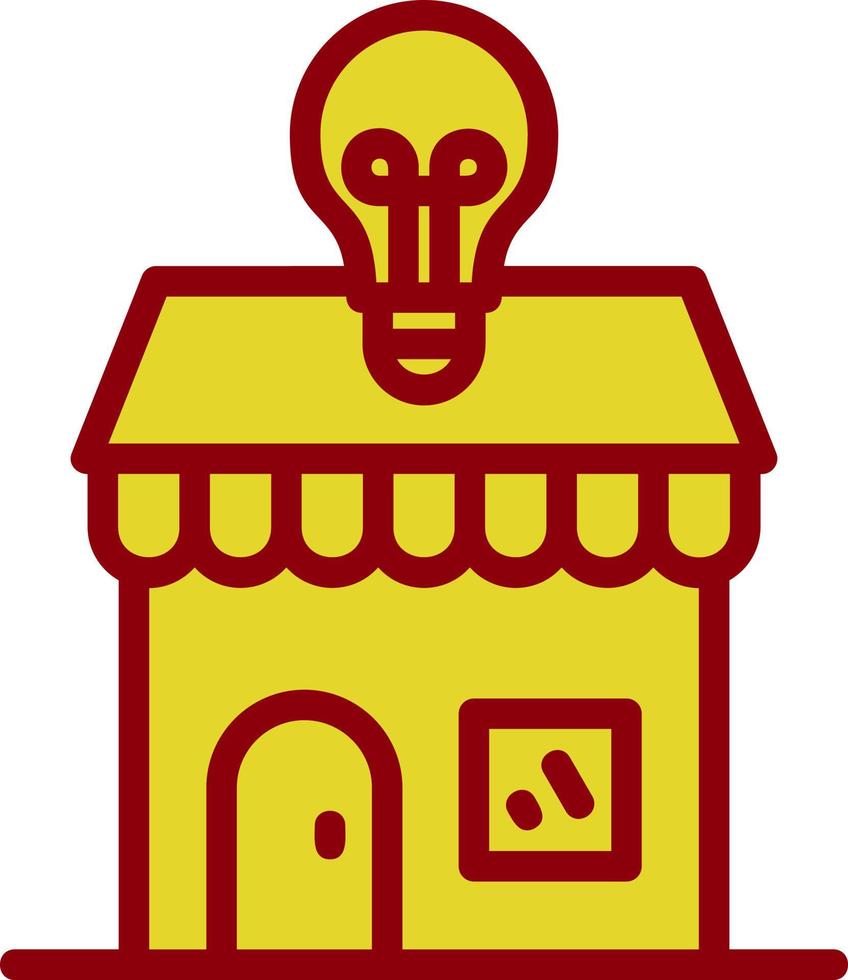Electronics Shop Vector Icon Design