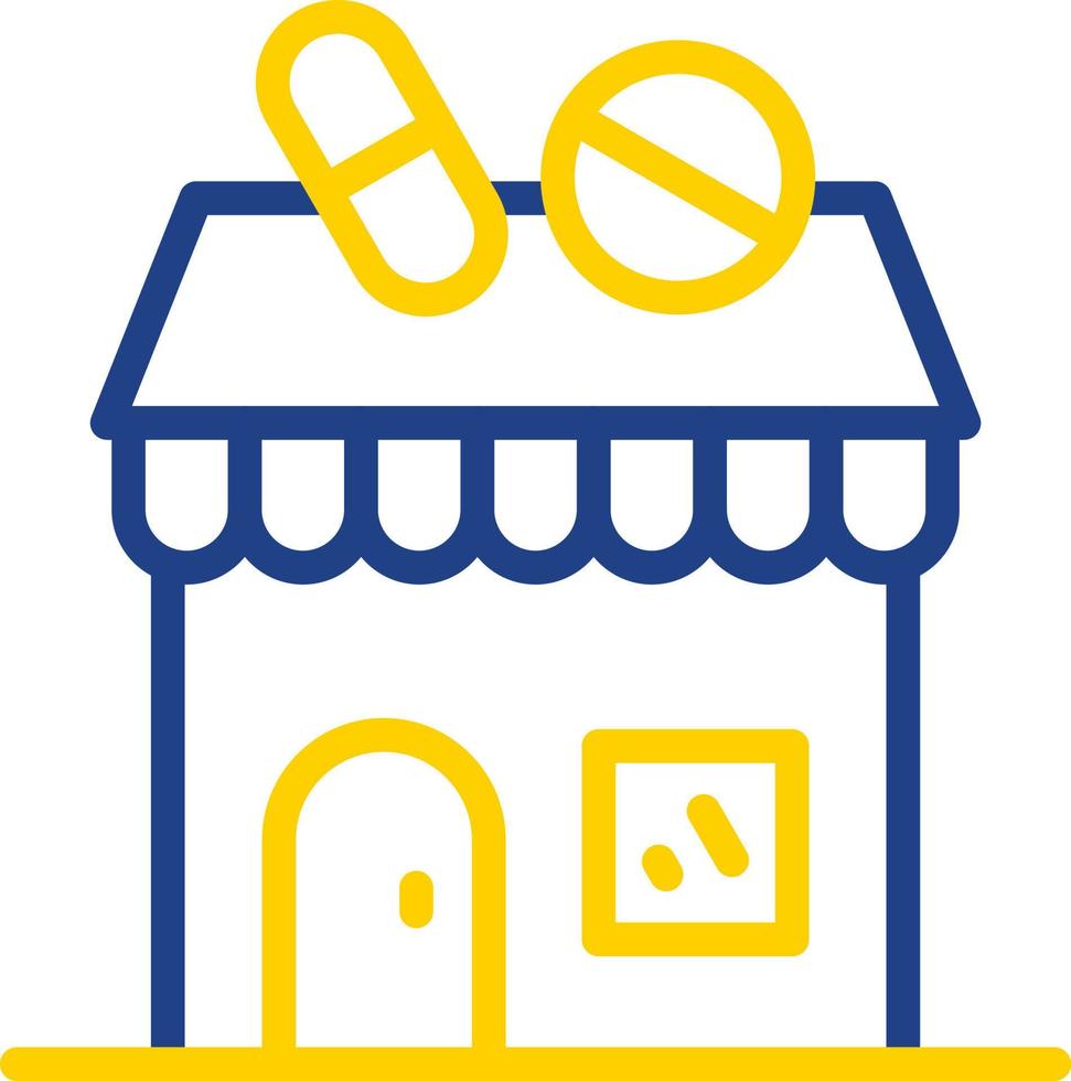 Medical Store Vector Icon Design