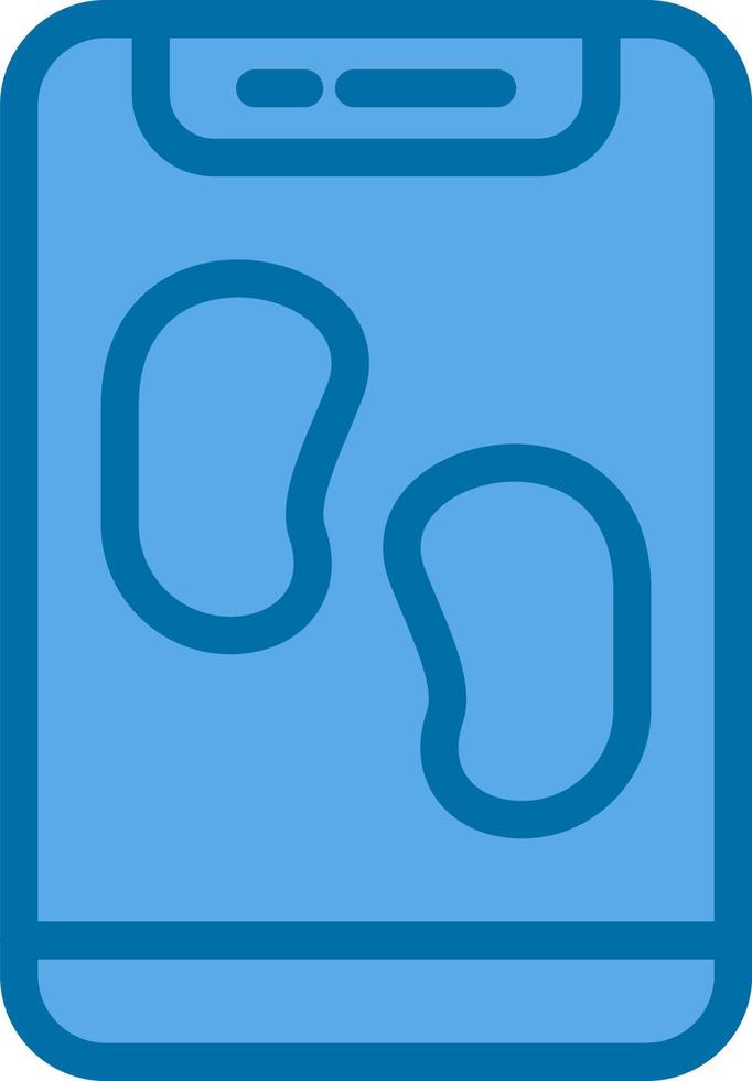 Pedometer Vector Icon Design