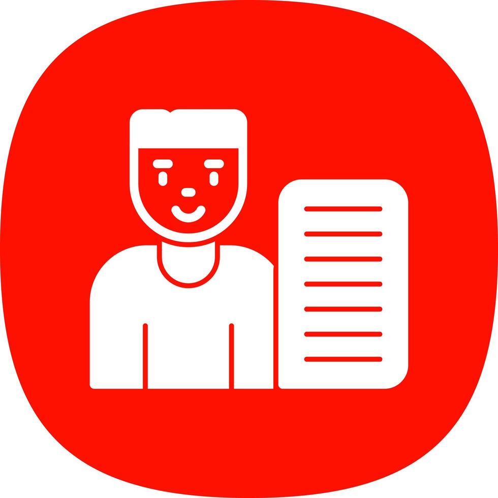 Guest List Vector Icon Design