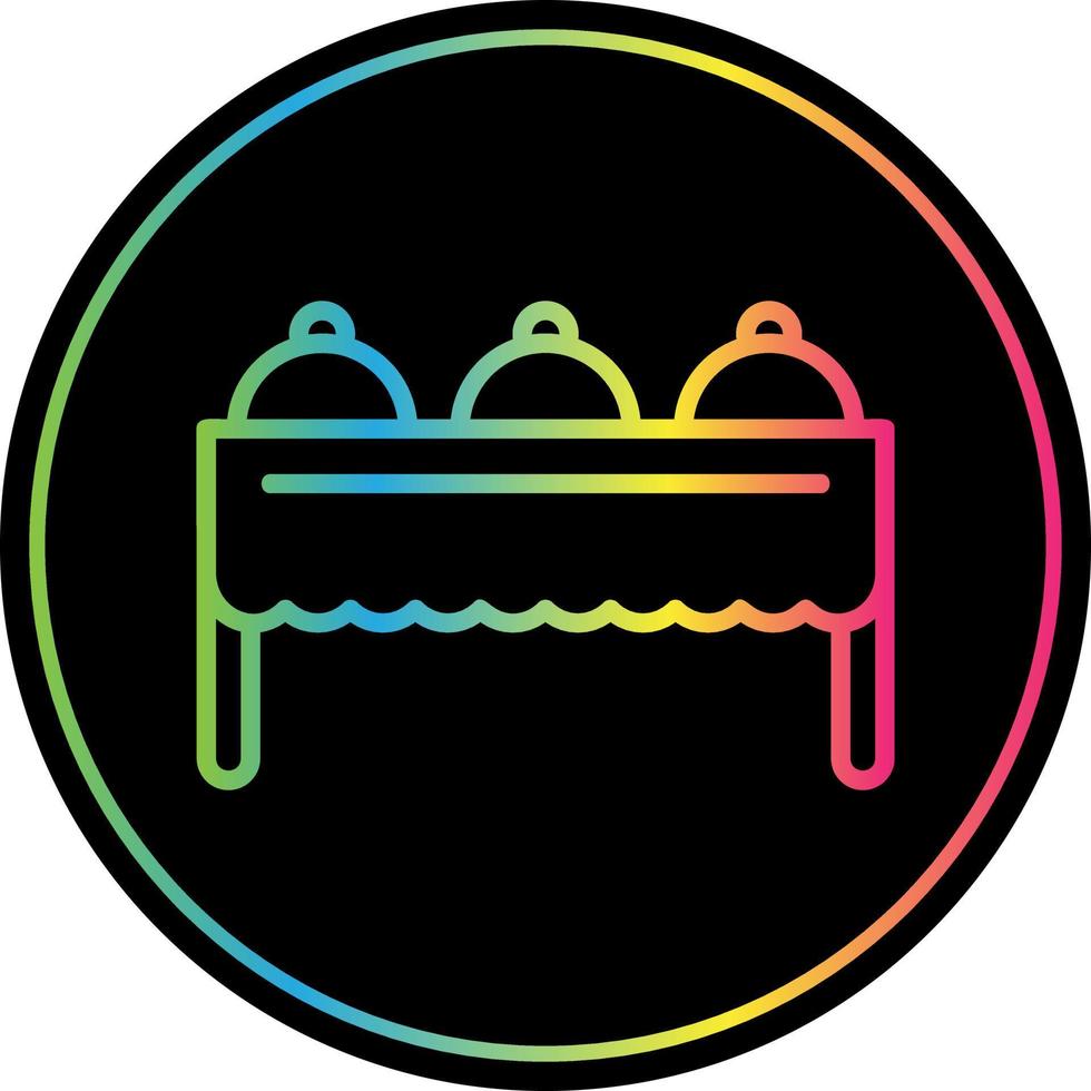 Buffet Vector Icon Design