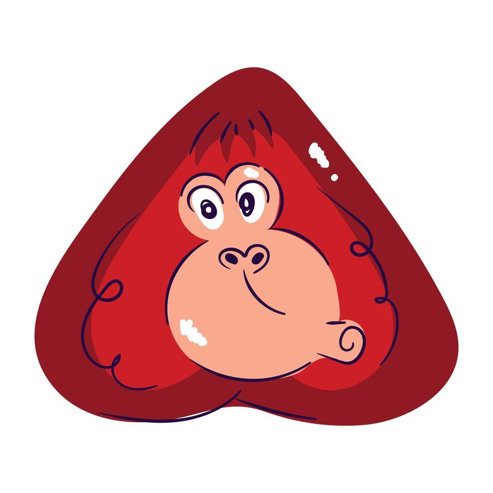 Trendy Simian Concepts vector