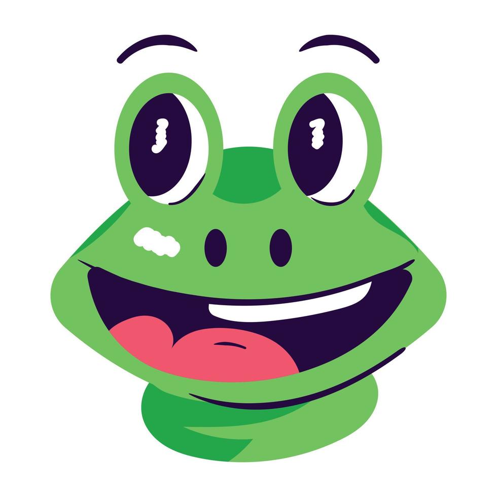 Trendy Amphibian Concepts vector